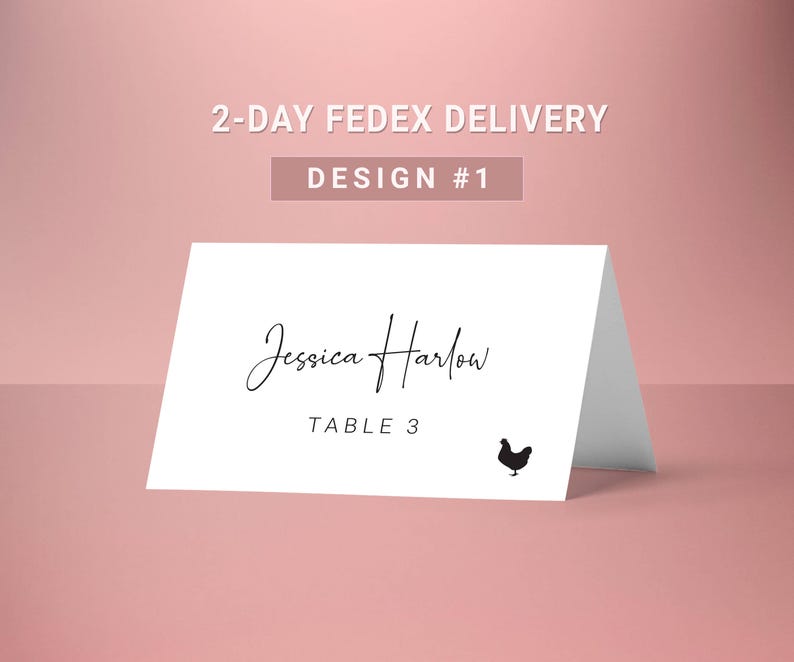 wedding place cards