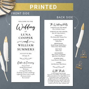 Wedding Programs