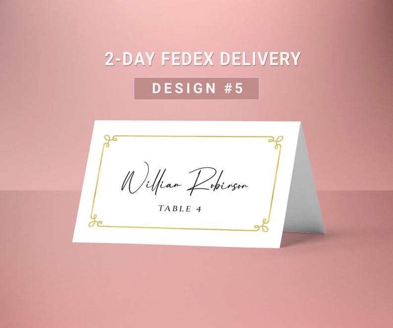 wedding place cards