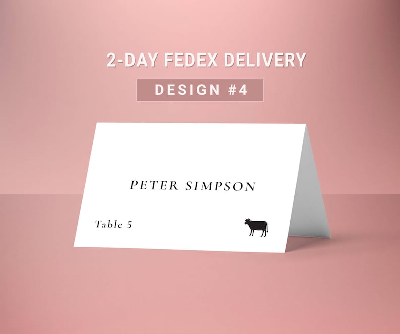 wedding place cards