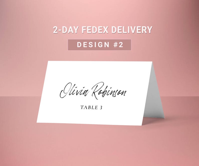 wedding place cards