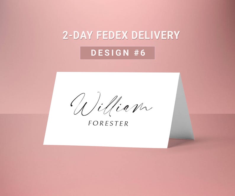 wedding place cards