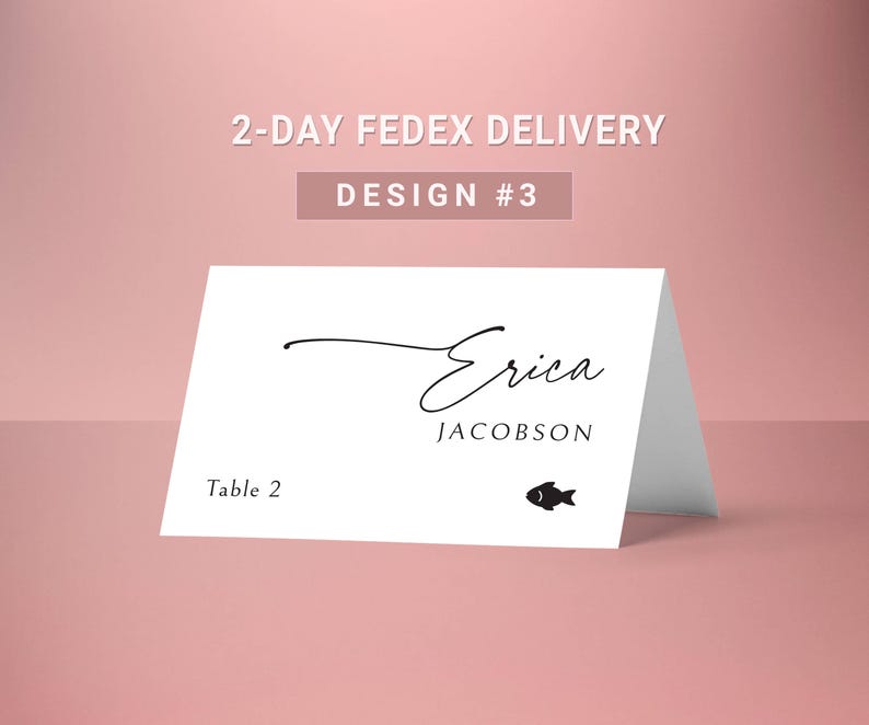 wedding place cards