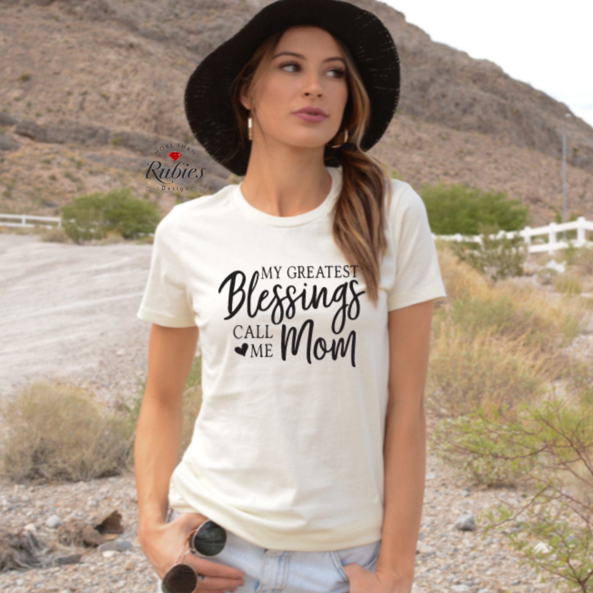 My Greatest Blessings Call Me Mom Unisex Shirt Christian Mom | Etsy