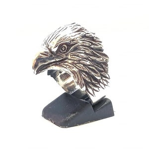 American Eagle Harley Davidson Biker Ring Sterling Silver 925 - Etsy