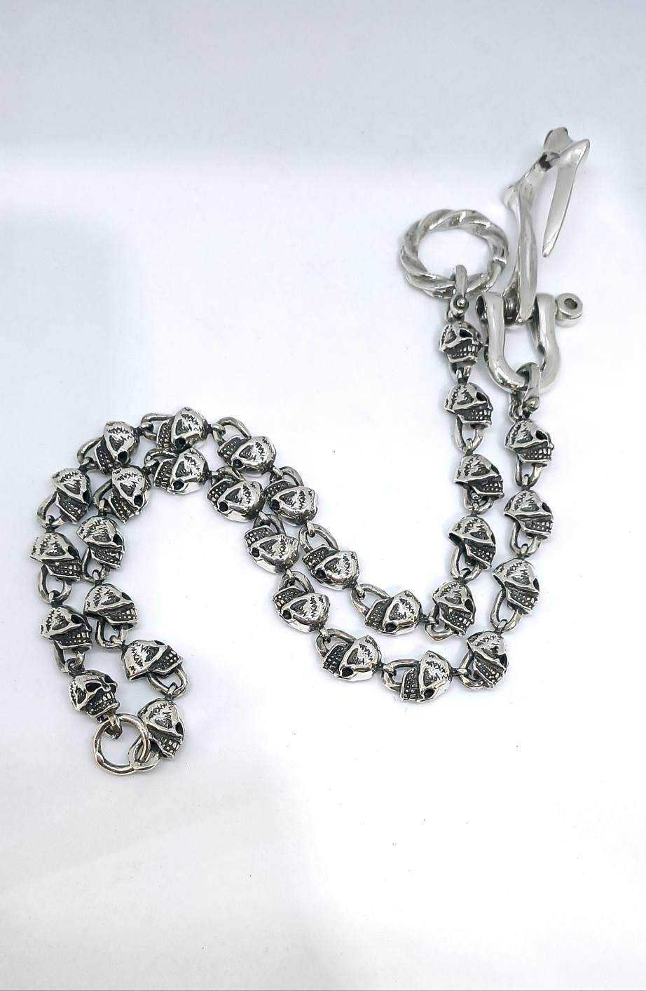Chrome Hearts Wallet Chain Sterling Silver - Etsy