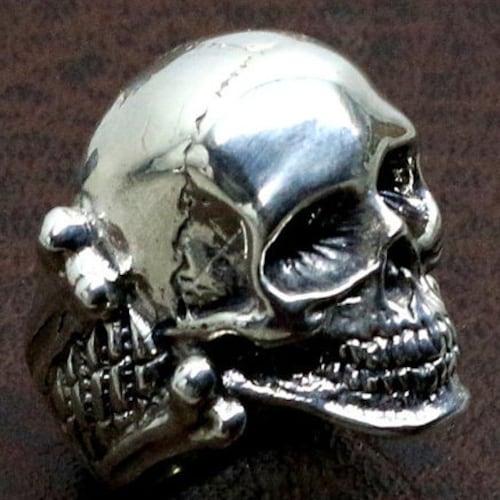 Harley Davidson Shovelhead Engine Sterling Silver 925 Ring
