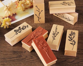 Floral rubber stamp/plants stamp/stationery/plant Assessory/scrapbooking/Garden Assessories/succulent arrangement/succulent/ cactus/planter