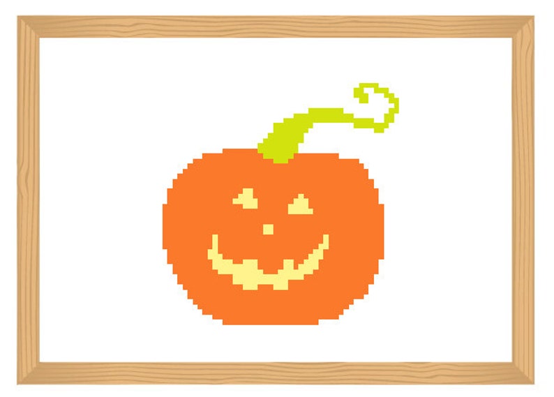 Pumpkin cross stitch pattern pumpkin pattern halloween cross Etsy Crossstitchhalloweenalphabetwithpumpkins