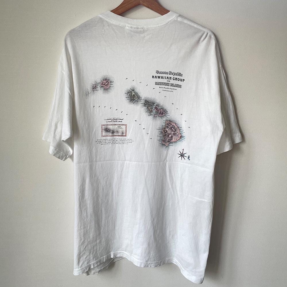 Banana Republic Shirts Map - Etsy