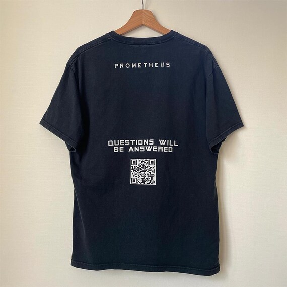 Prometheus Sci-Fi Movie T-Shirt Y2K Alien Franchise P… - Gem