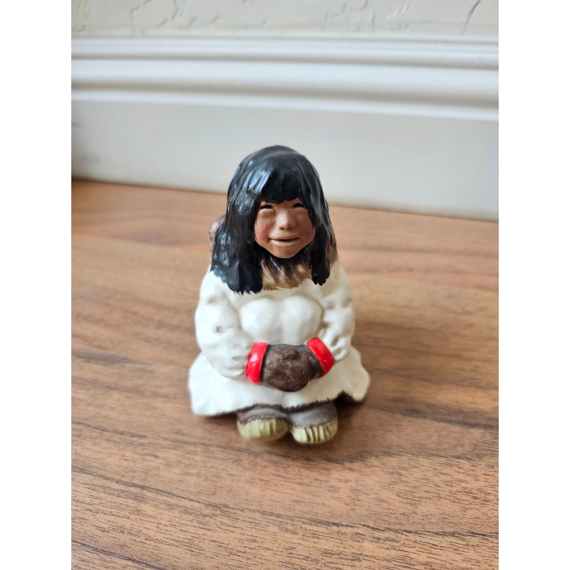 C Alan Johnson Eskimo Figurines - Etsy UK