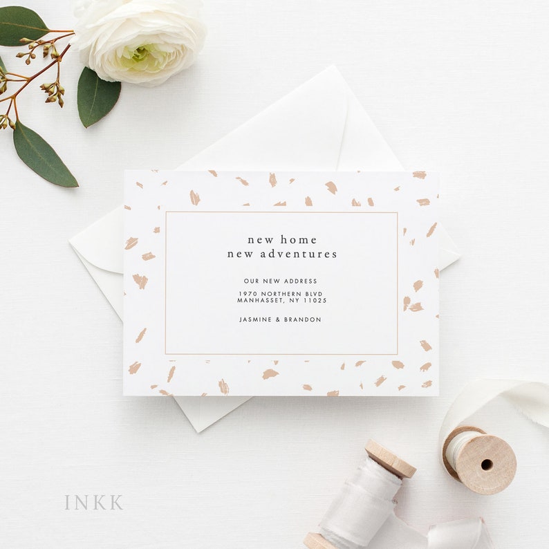 modern housewarming invitation printable item code p1253