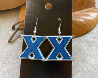 Xavier Dangle earrings -3D printed and handmade by me