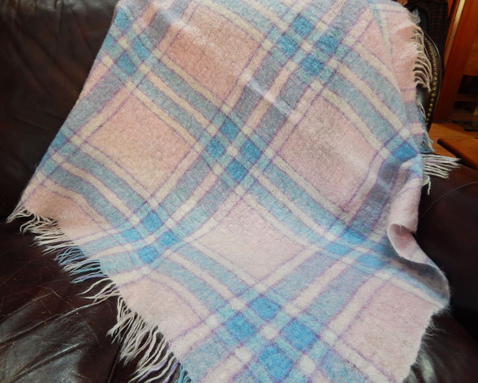 Mohair Throw Vintage Wool Blanket Luxury Throw Blanket Etsy