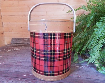 正規品販売! Vintage Cooler Cooler Plaid Midcentury - Cooler Skotch - 30L未満