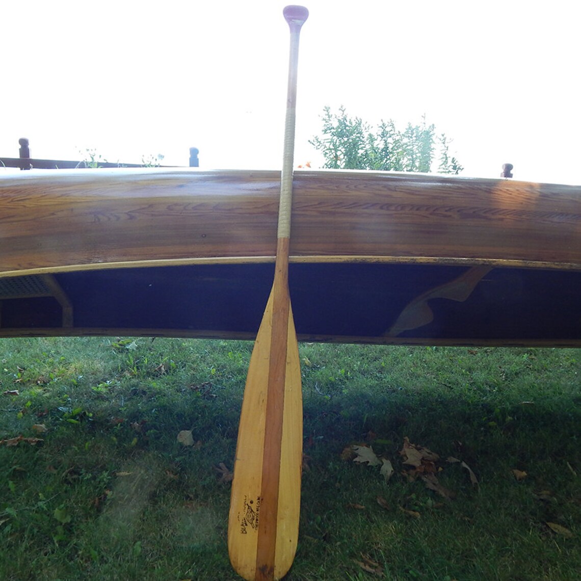 Beaver Brand Canoe Paddle Etsy