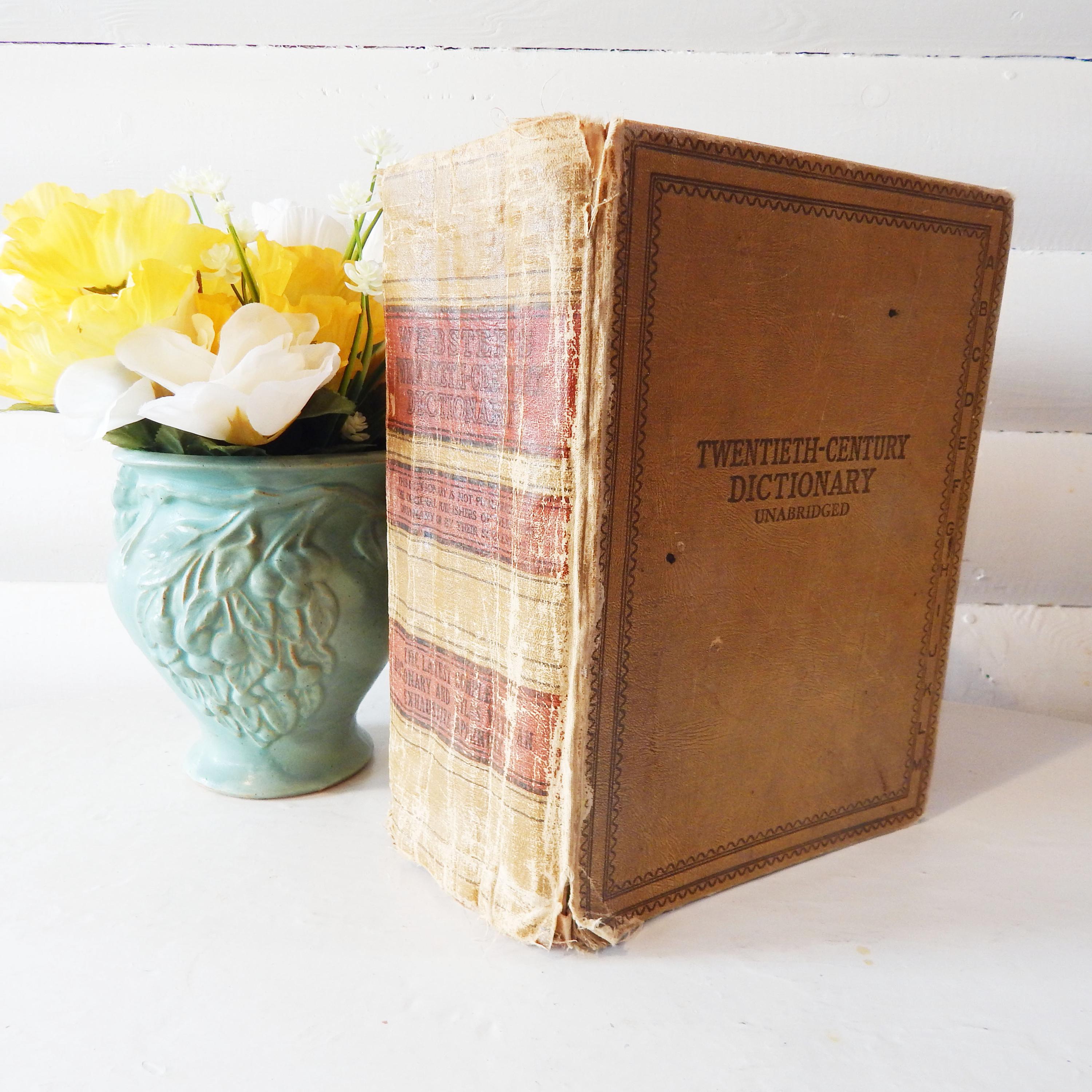 Vintage Dictionary - Webster's Twentieth-century Dictionary - 1936