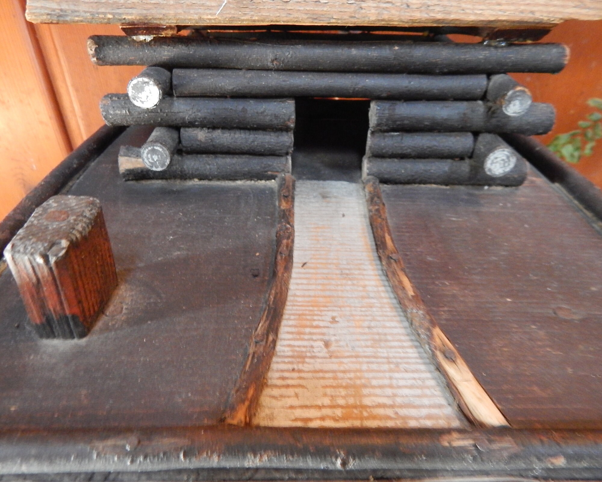 Antique Adirondack Twig Table Bent Twig Smoking Stand Etsy