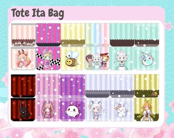 PREORDER- Vtuber Tote Ita bags