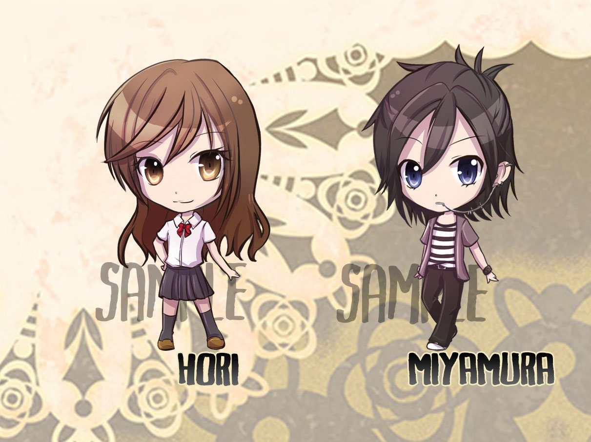 Horimiya Cosplay T Shirt Hori Kyoko Miyamura Izumi Cartoon Print