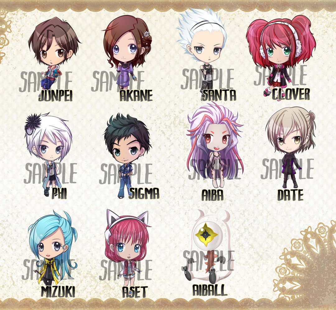 999 Zero Escape Ai Somnium Files Inspired Keychains - Etsy