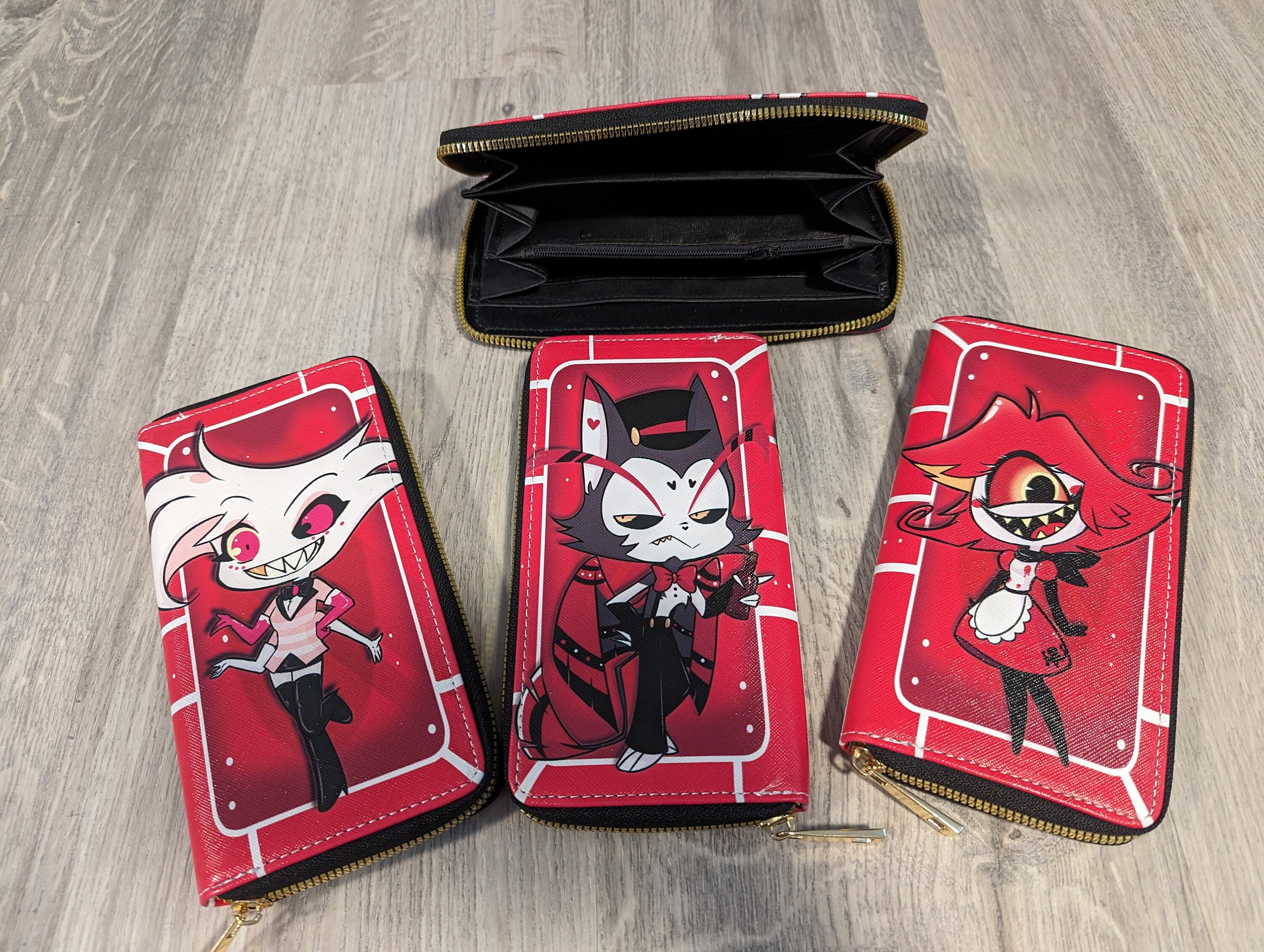 Hazbin Hotel Lucifer Wallets - Etsy