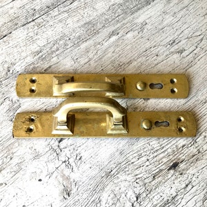 Antika dörrknoppar 1800-talet Dörrknoppar från tsartidens Ryssland Ytterdörrknoppar Dörrhandtag med stigma Mässing Sällsynta dörrknoppar