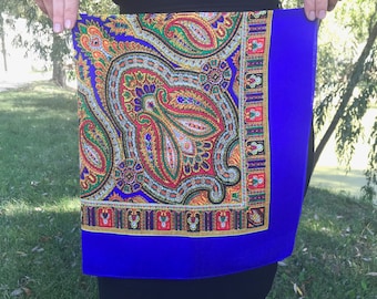 Scarf Head Scarf Shawl Ukrainian shawl Wrap Mothers Day Gift Shawl Wrap Gift for her Gift shawls and wraps Travel Scarf USSR Vintage Shawls