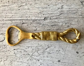 Bottle opener Beer bottle opener Brass bottle opener Vintage Opener Gift Beer opener Gift for him Gift for men Fathers day gift