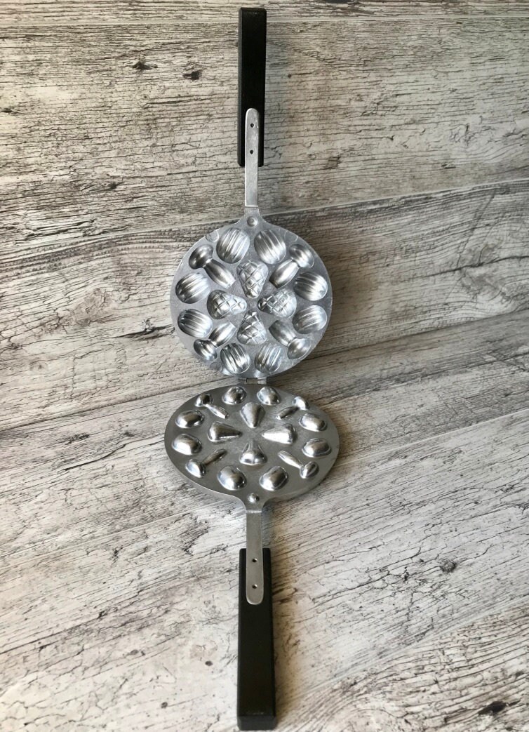 Cookie Mold Forms for Cookie Waffle Iron Vintage Cookie Mold Etsy