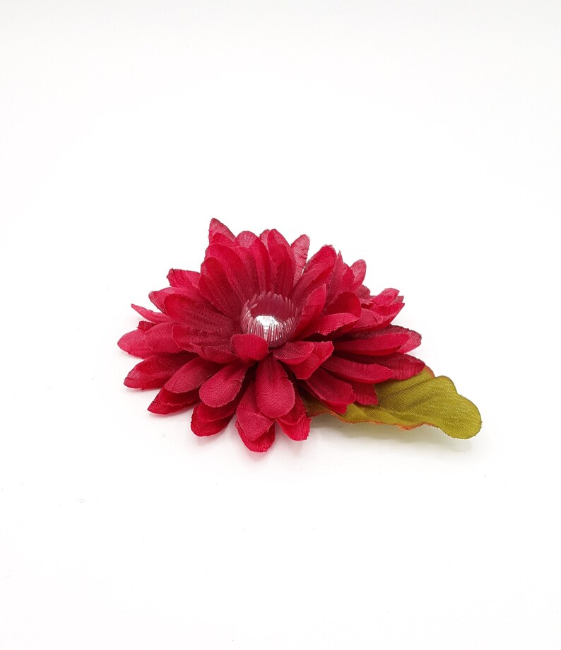 Fall Flower Clip, Fall Flower Hair Clip, Fall Hair Flower, Autumn Hair