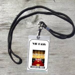 Hollywood Magic - VIP Pass for Dance Customizable - Printable Digital Download