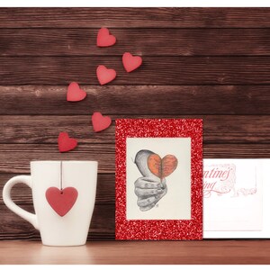 Liebe/Jahrestag/Valentinstag Karte anpassbar - druckbare digitaler Download