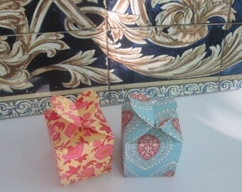 Set of Heart boxes ~ Taj Mahal Multi colors