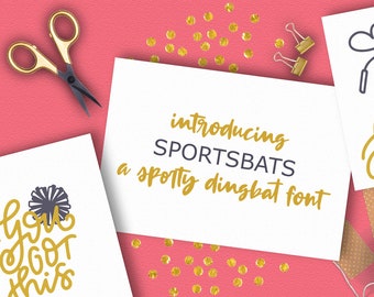 Download Sports, Dingbat, Font, Baseball, Symbol, Otf, Cheerleading ...