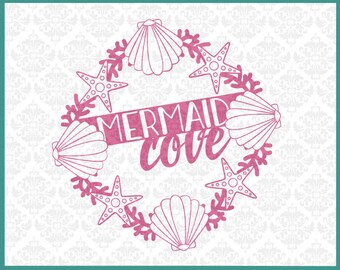 Free Free 273 Mermaid Wreath Svg SVG PNG EPS DXF File