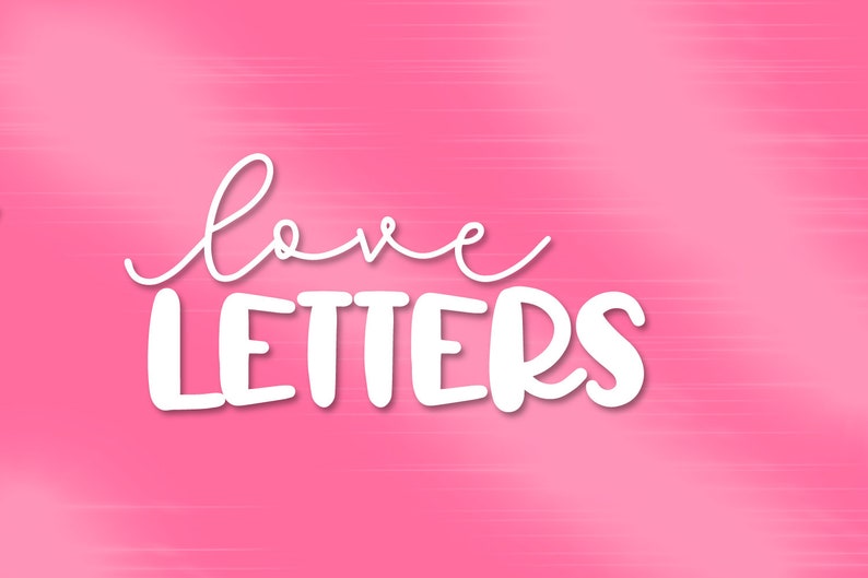 Totally Lovely A Font Duo Pair With Cursive and Script OTF ...