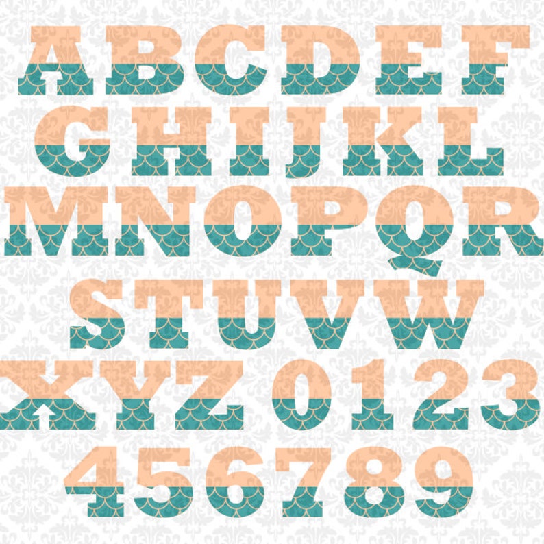 Free Free Mermaid Letters Svg 229 SVG PNG EPS DXF File