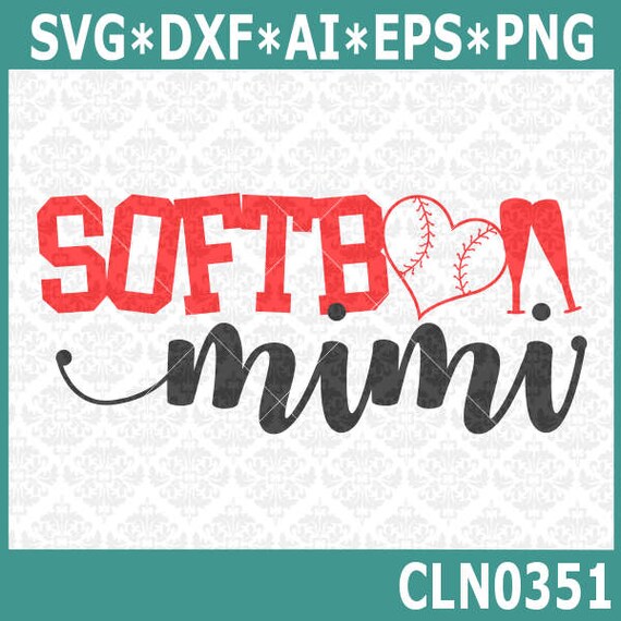 Download CLN0351 Softball MiMi Grandma MawMaw Family Parents Shirt ...