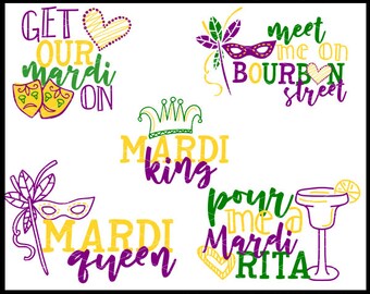 Mardi Gras SVG, Mardi On Svg, Mardi Gras Shirt Svg, Mardi Gras Mask Svg, Mardi Gras Bundle Svg, Mardi Rita Svg, SVG mardi Gras, King Cake