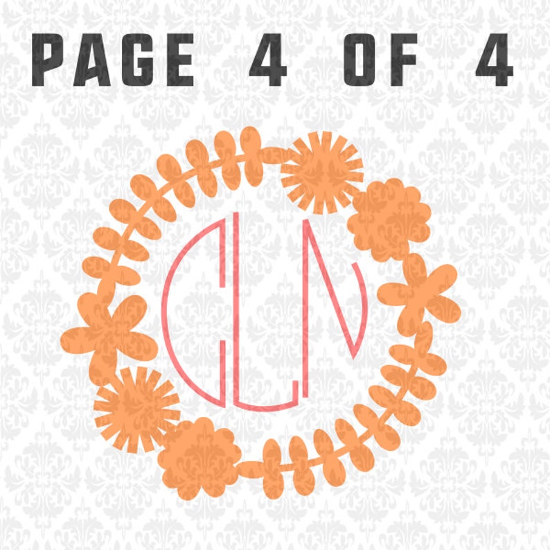 Download Flowers Daisy Dandelion Frame Monogram Spring Summer SVG ...