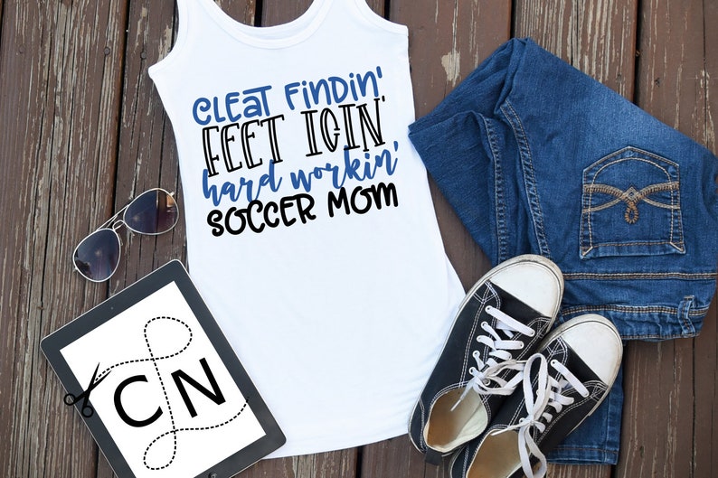 Download Soccer Mom SVG Shirt Design Hard Working Cut File | Etsy