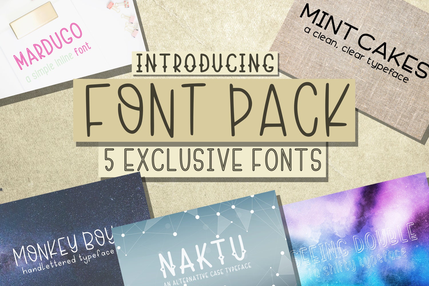 Download Font Bundle Font Pack Otf Ttf Cricut Fonts Silhouette | Etsy