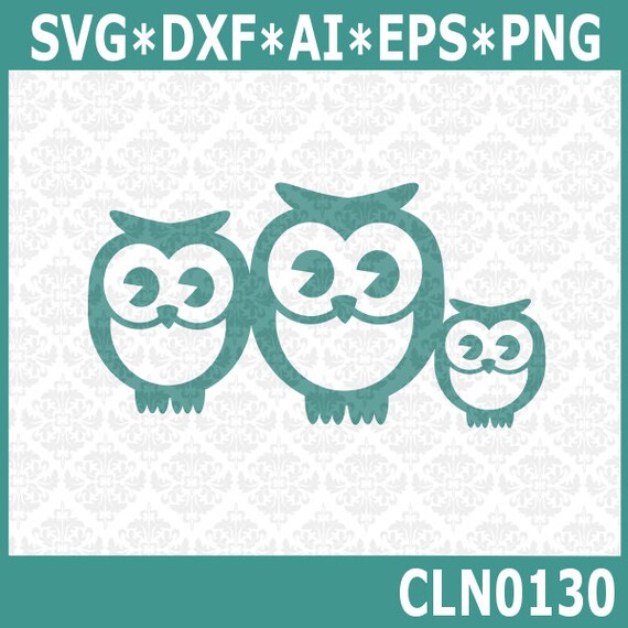 Download Cln0130 Owl Family Mommy Daddy Baby Couple Mother Father Owls Etsy Yellowimages Mockups