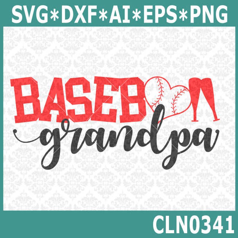 Download CLN0341 Baseball Grandpa PePaw PawPaw Family Parents Shirt SVG | Etsy