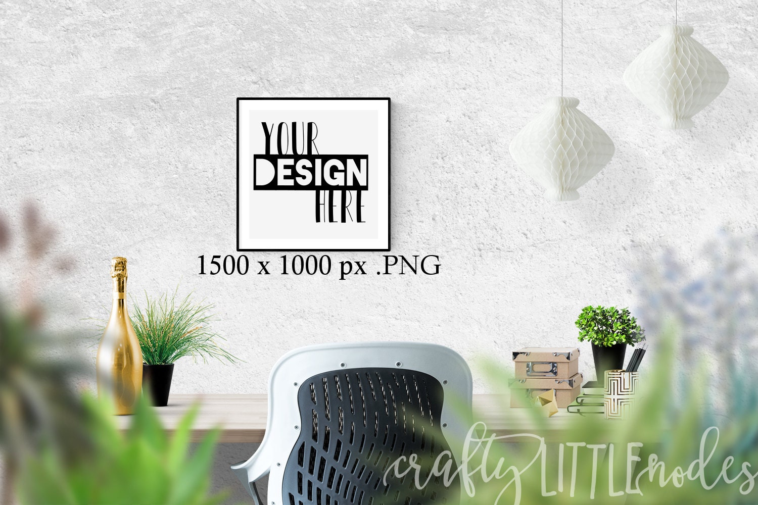 mockup 12 x 12 empty frame template for printables svg blank
