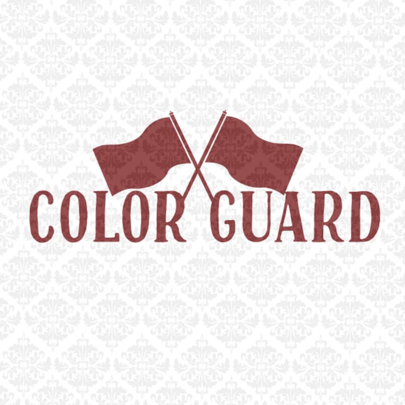 Color Guard Svg Colorguard Svg Marching Band Svg Band Svg | Etsy