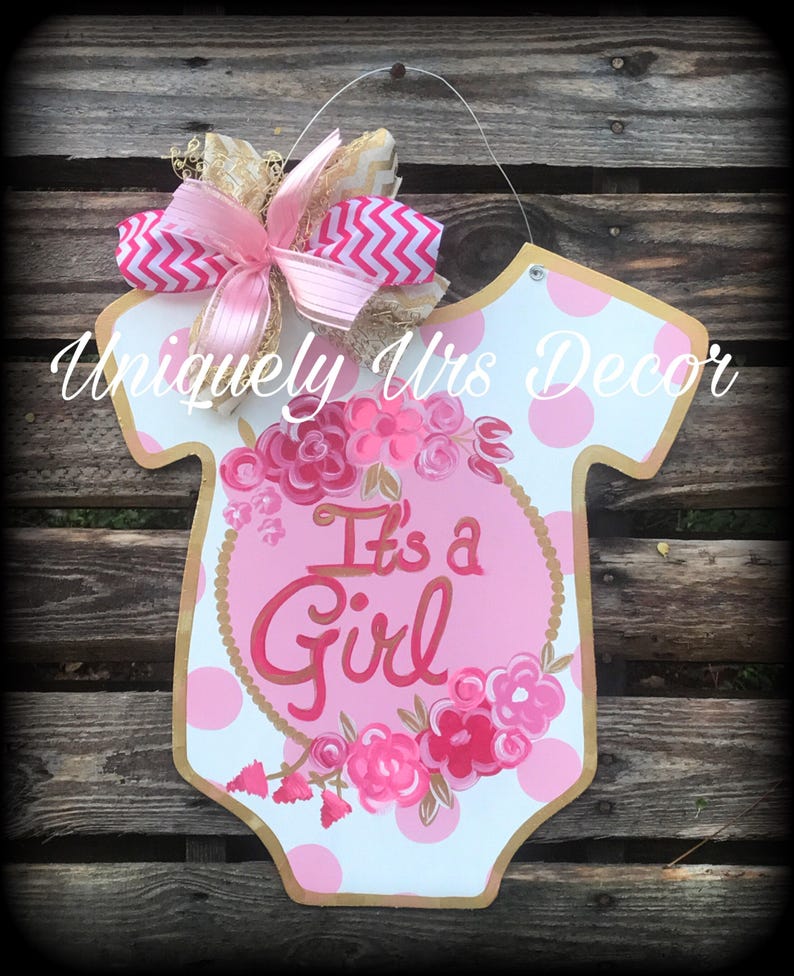 Baby Door Hanger Newborn Door Hanger Hospital Door Hanger Etsy