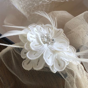 Bridal Hair Piece Bridal Hairband Headband Prom Headpiece Formal Hair Headband Traditional Wedding Accessories image 4